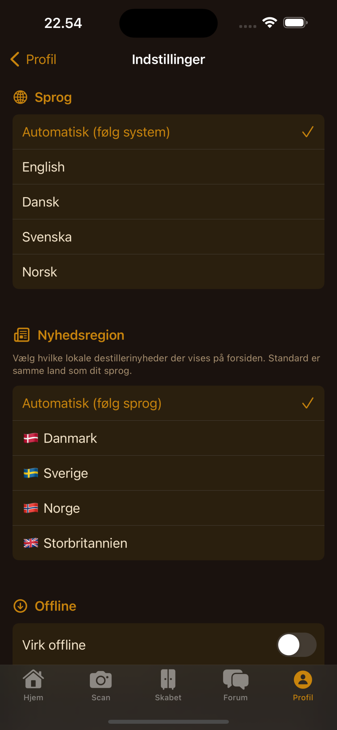 Indstillinger